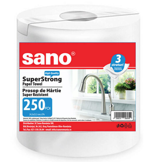 SANO PAPER STRONG PROSOP MONOROLA 250FOI, 3 STR