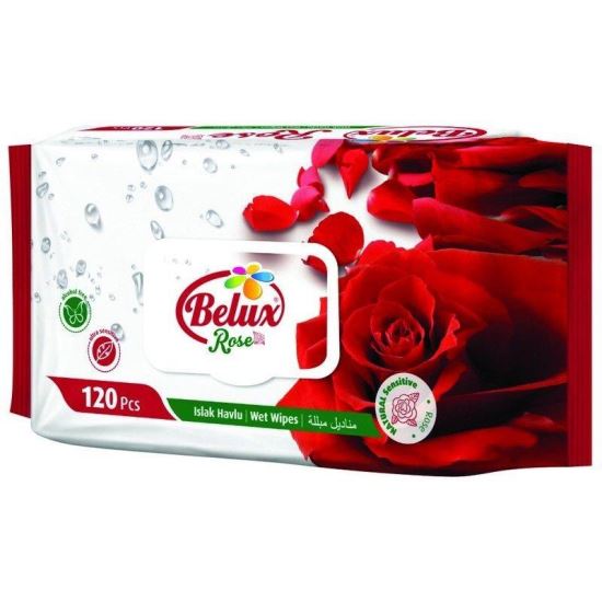 SERVETELE UMEDE 120BUC CU CAPAC BELUX