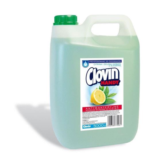 SAPUN ANTIBACTERIAN CLOVIN CU LAMAIE SI CEAI VERDE 5L
